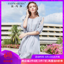 純色短袖裙，打造優(yōu)雅小仙女