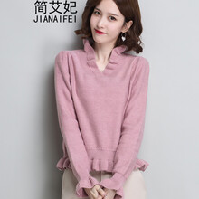 女式短看毛衣