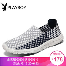 花花公子（PLAYBOY）男士灰藍 41