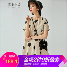 印花連衣裙，微胖女神的優(yōu)雅之選
