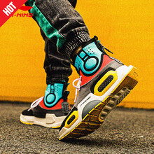 李寧（LI-NING）籃球鞋鐵青灰/海豚藍 42
