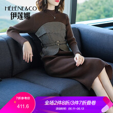 伊蓮娜（Helene & co）  毛領(lǐng)，拉鏈 連衣裙