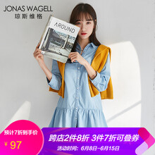 JONAS WAGELL 純色 口袋 連衣裙