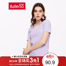 6夏季黑白t恤女