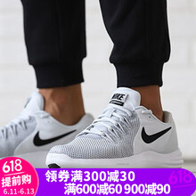 耐克（NIKE）跑步鞋 908987-010白色/冷灰 