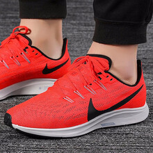 耐克（NIKE）跑步鞋880555-006/黑紅 zoom氣墊 主推款 