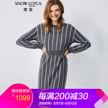 雪蓮（SNOW LOTUS）  條紋 連衣裙