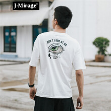 J·Mirage 短袖 男士T恤 白色 9154 