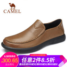 駱駝（CAMEL）男士A912155070  卡其 39