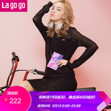 lagogo  拼接 連衣裙