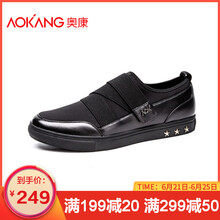 奧康（Aokang）男士黑色165011500 40