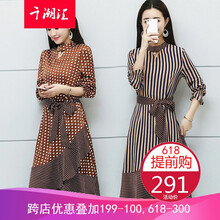 時尚印花裙，微胖妹子的好幫手