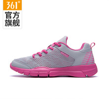 361度跑步鞋4U灰/西班牙粉 35