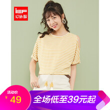 IEF  短袖 T恤 女 圓領(lǐng)