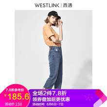 寬松風(fēng)牛仔褲，微胖妹子的好幫手