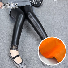 女童打底褲皮加厚