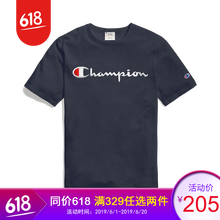 champion 短袖 男士T恤 深藍(lán)色 