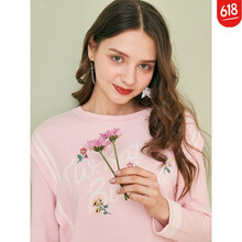 精致刺繡針織衫，打造優(yōu)雅小仙女