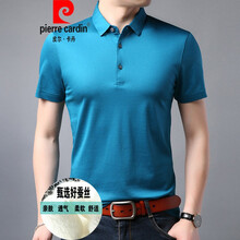 皮爾卡丹（pierrecardin） 短袖 男士T恤 17-118上青色 