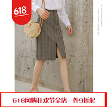復(fù)古高腰半身裙，穿出優(yōu)雅小仙女