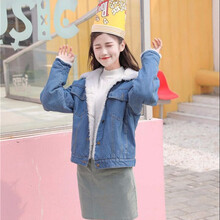 單牛仔服女外套