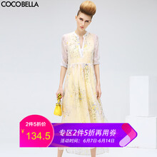 COCOBELLA 碎花  連衣裙