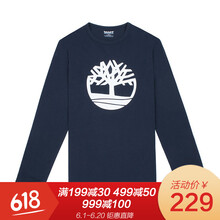 Timberland 長(zhǎng)袖 男士T恤 K52藏青 