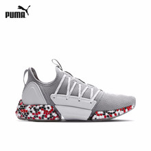 彪馬（PUMA）跑步鞋礦灰色-鮮紅色-黑色 16 