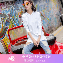 專(zhuān)柜中長(zhǎng)款長(zhǎng)袖t恤