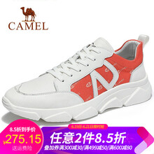 駱駝（CAMEL）男士A912136420  白/桔 43
