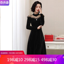 絲絨,拼歐,元素,新款,流行,趨勢(shì),衣裙,樣式