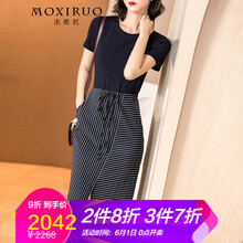 優(yōu)雅條紋連衣裙，打造浪漫女神