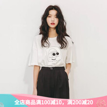 圣閑 印花 短袖 T恤 女 圓領(lǐng)