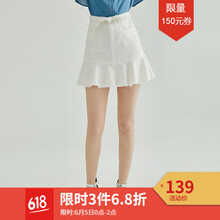 元素,樣式,新款,流行,牛仔,趨勢(shì),裙女,白色