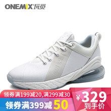 玩覓跑步鞋白 