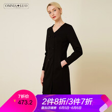 時(shí)尚長袖連衣裙，微胖女孩的福音