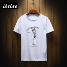 ibelee 短袖 男士T恤 白色 