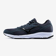 美津濃（MIZUNO）跑步鞋藍(lán)灰/黑 41