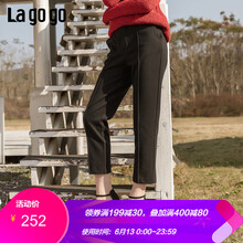 lagogo 高腰 哈倫褲 女 長(zhǎng)褲 休閑褲