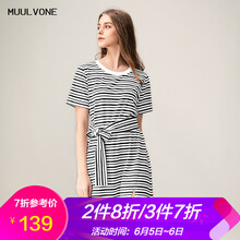 做女神，條紋連衣裙讓你告別平庸