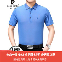 皮爾卡丹（pierrecardin） 短袖 男士T恤 淺藍色 