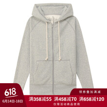 無印良品（MUJI） 連帽 長(zhǎng)袖 女 短外套 