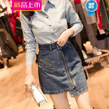 復(fù)古牛仔裙，打造優(yōu)雅小仙女