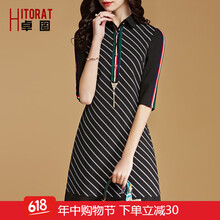 清新條紋連衣裙，打造優(yōu)雅小仙女