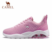 駱駝（CAMEL）跑步鞋粉色女款,A83318638 