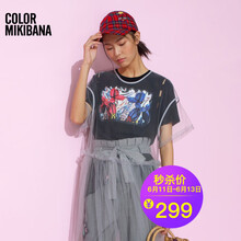 COLORMIKIBANA  短袖 T恤 女 圓領(lǐng)