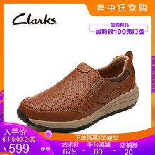 Clarks男士深棕褐色 41