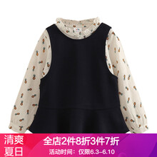 女童無(wú)袖襯衣
