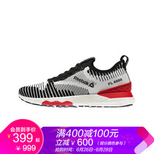 Reebok跑步鞋CN1758-黑色/灰色/紅/白 