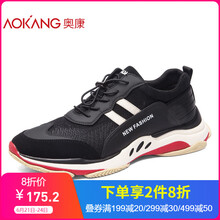 奧康（Aokang）男士黑色183331253 38